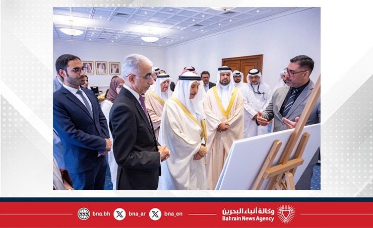 التقى وزير الأشغال وفريق مشروع تقاطع الجسرة من مهندسي الوزارة.. نائب رئيس مجلس الوزراء: إنجازات الطرق نتاج سواعد تبني وأياد تطور ضمن فريق البحرين لتوفير بنية تحتية مستدامة