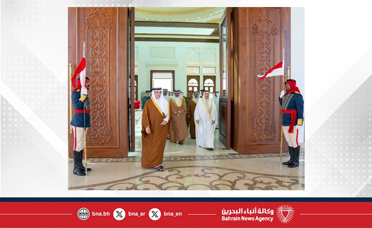 سمو ولي العهد رئيس مجلس الوزراء يعود إلى أرض الوطن قادما من دولة قطر بعد زيارة أخوية