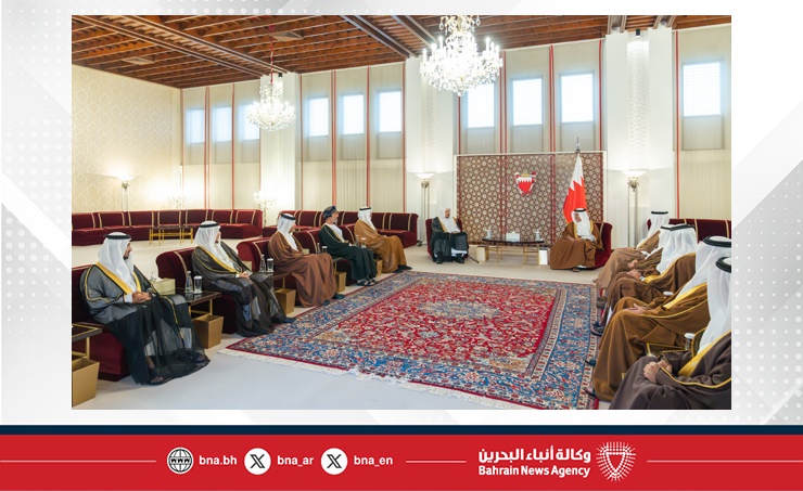 سمو ولي العهد رئيس مجلس الوزراء: مملكة البحرين بقيادة جلالة الملك المعظم تحرص على تعزيز أواصر العمل الخليجي المشترك ودعم كافة المبادرات التي ترفد مسيرة مجلس التعاون لدول الخليج العربية