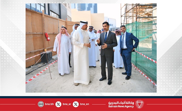 وزير البلديات والزراعة يتفقد مشروع سيف داون تاون ويؤكد أهميته في التنمية الحضرية