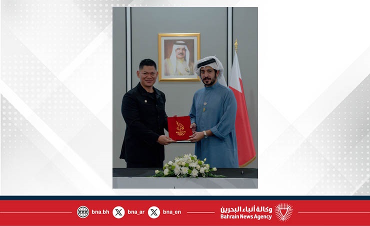 بحضور سمو الشيخ خالد بن حمد آل خليفة.. اللجنة الأولمبية البحرينية توقع مذكرتي تفاهم رياضي مع اللجنتين الأولمبيتين الإندونيسية والإيرانية