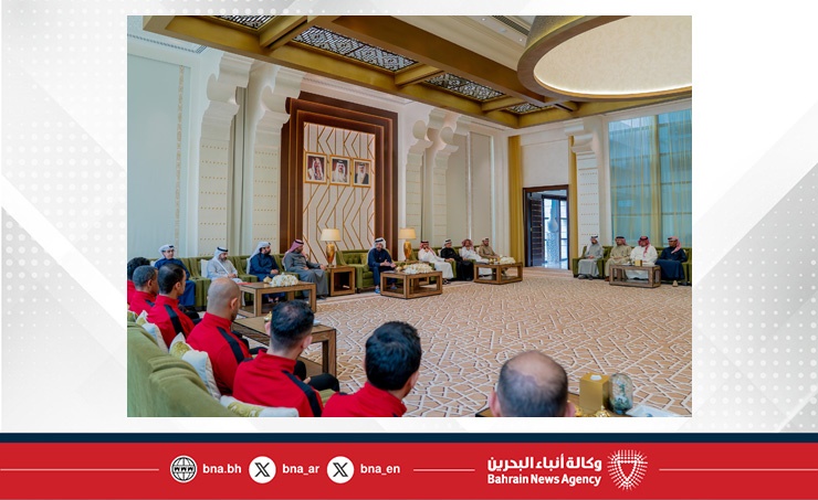 سموه أكد حرصه على دعم الاتحاد.. خالد بن حمد يستقبل مجلس إدارة اتحاد الكرة ويشيد بجهودهم