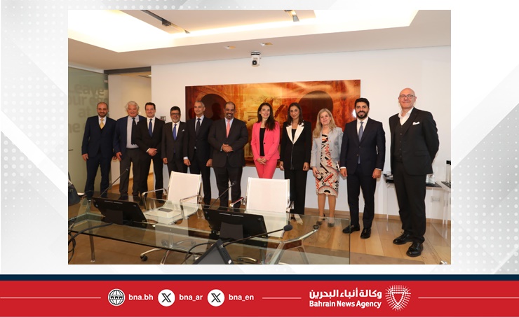وزير المالية والاقتصاد الوطني: مملكة البحرين تمتلك بيئة استثمارية جاذبة بما يعزز فرص إقامة شراكات اقتصادية أوسع مع مختلف دول العالم ومنها الجمهورية الإيطالية