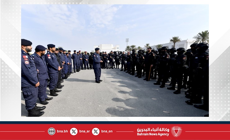 وصول القوات المشاركة من شرطة البحرين في أمن الخليج العربي 4 إلى قطر