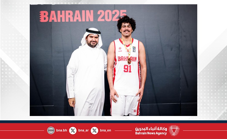 سمو الشيخ عيسى بن علي يشهد ختام بطولة الخليج لكرة السلة 3x3 ويتوج الأبطال