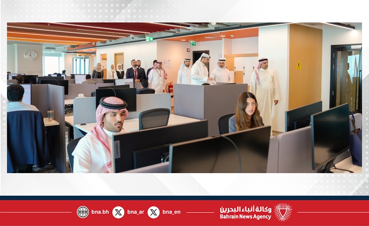 وزير الصناعة والتجارة يزور شركة بي دبليو سي الشرق الأوسط في مملكة البحرين