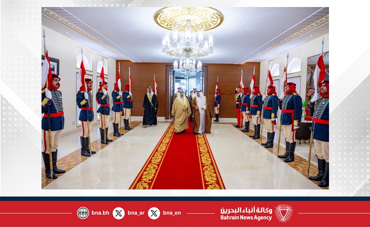 HM King returns to Bahrain after visit to Egypt