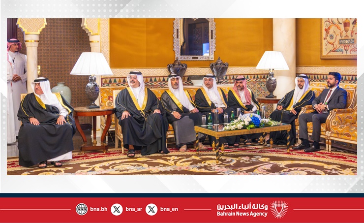 سمو ولي العهد نائب القائد الأعلى للقوات المسلحة رئيس مجلس الوزراء: مملكة البحرين بقيادة جلالة الملك المعظم ماضية في نهجها الثابت الرامي إلى توطيد أواصر التعاون العربي