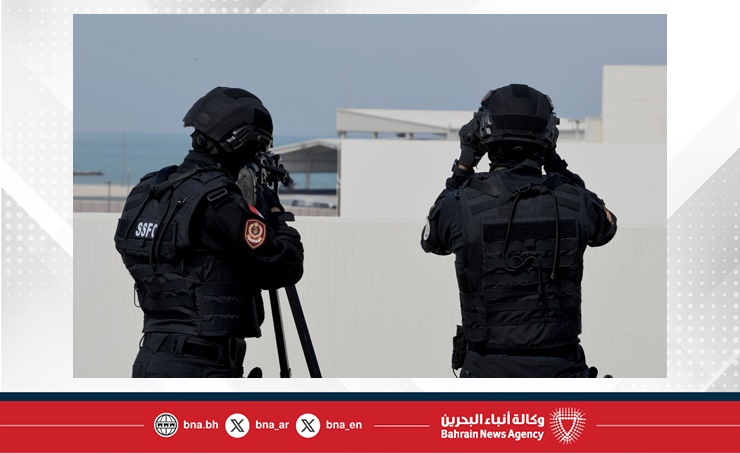 يقام حاليا في قطر.. قوات شرطة البحرين المشاركة في تمرين أمن الخليج العربي 4 تواصل أعمالها في اطار التدريبات الميدانية