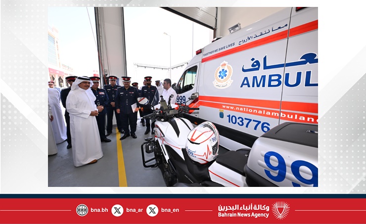 خلال افتتاحه مركز الدفاع المدني الجديد بالرفاع.. وزير الداخلية يشيد بدور الدفاع المدني في حماية الأرواح وتعزيز السلامة العامة ويؤكد أهمية برامج التوعية المجتمعية في بناء مجتمع آمن قائم على الشراكة المجتمعية