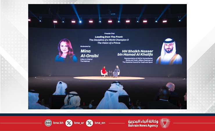 سمو الشيخ ناصر بن حمد آل خليفة ينال جائزة محمد بن راشد آل مكتوم العالمية للرياضة للعام 2025 عن فئة الشخصية الرياضية العربية