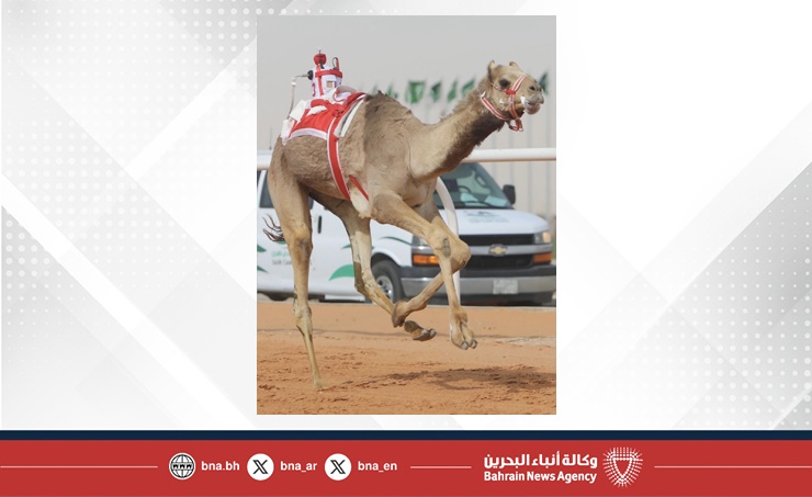 سمو الشيخ ناصر بن حمد آل خليفة يشيد بالنتائج المميزة للهجن البحرينية في مهرجان خادم الحرمين الشريفين 2026