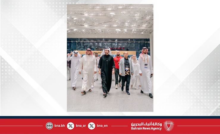 لاستضافة دورة الألعاب الآسيوية للشباب .. خالد بن حمد يتفقد الاستعدادات بمركز البحرين العالمي للمعارض لاستضافة دورة الألعاب الآسيوية للشباب .. خالد بن حمد يتفقد الاستعدادات بمركز البحرين العالمي للمعارض
