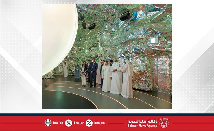 في إطار الزيارة الرسمية لسمو ولي العهد رئيس مجلس الوزراء إلى اليابان .. سمو الشيخ عيسى بن سلمان بن حمد يزور عددًا من أجنحة الدول الشقيقة في إكسبو 2025 أوساكا
