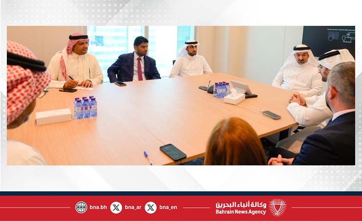 وزير الصناعة والتجارة يزور شركة بي دبليو سي الشرق الأوسط في مملكة البحرين