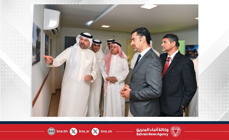 وزير البلديات والزراعة يتفقد مشروع سيف داون تاون ويؤكد أهميته في التنمية الحضرية