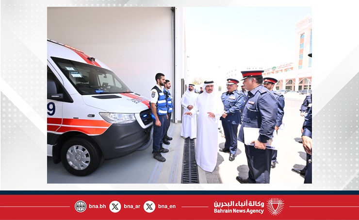خلال افتتاحه مركز الدفاع المدني الجديد بالرفاع.. وزير الداخلية يشيد بدور الدفاع المدني في حماية الأرواح وتعزيز السلامة العامة ويؤكد أهمية برامج التوعية المجتمعية في بناء مجتمع آمن قائم على الشراكة المجتمعية