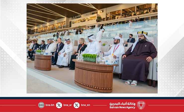 سمو ولي العهد رئيس مجلس الوزراء يشهد مهرجان الرفه للإعلام لسباق الخيل