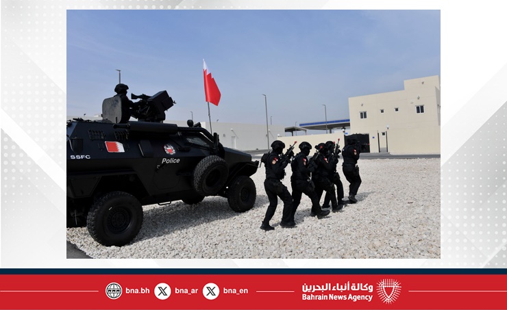يقام حاليا في قطر.. قوات شرطة البحرين المشاركة في تمرين أمن الخليج العربي 4 تواصل أعمالها في اطار التدريبات الميدانية