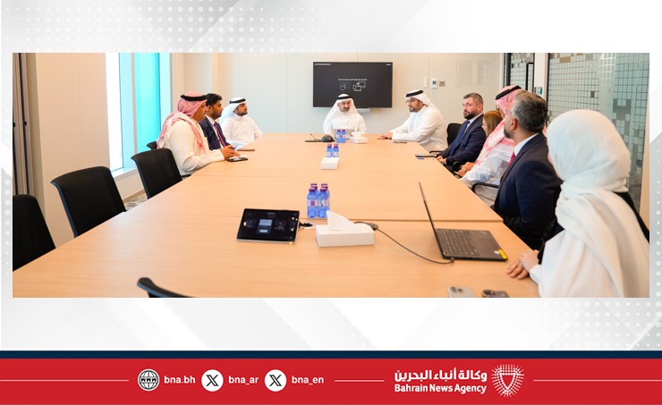 وزير الصناعة والتجارة يزور شركة بي دبليو سي الشرق الأوسط في مملكة البحرين