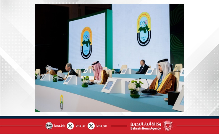 خالد بن حمد يهنئ جلالة الملك وولي العهد رئيس الوزراء بحصول البحرين على شرف استضافة دورة الألعاب العربية 2027