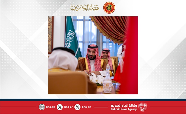 سمو ولي العهد رئيس مجلس الوزراء وسمو ولي العهد رئيس مجلس الوزراء بالمملكة العربية السعودية يترأسان اجتماع مجلس التنسيق البحريني السعودي