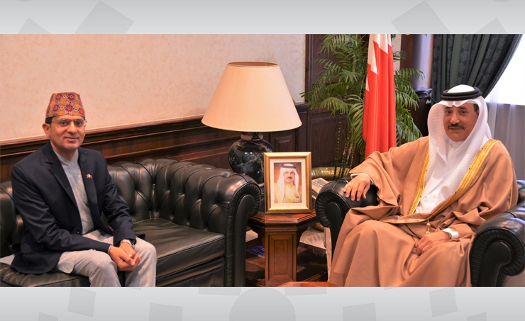 Labor Minister meets Nepal Ambassador