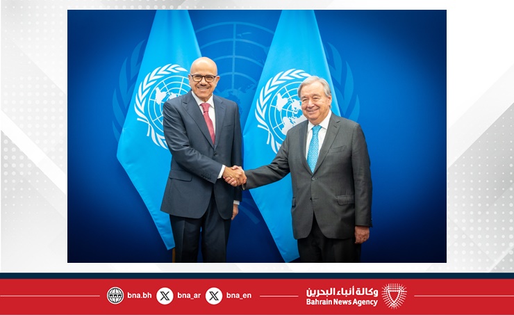 وزير الخارجية يجتمع مع الأمين العام للأمم المتحدة