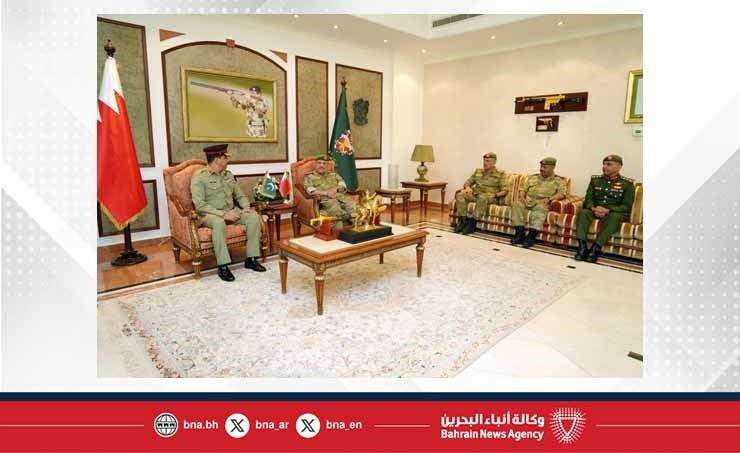 National Guard Staff Director receives Pakistani Army General Staff Chief