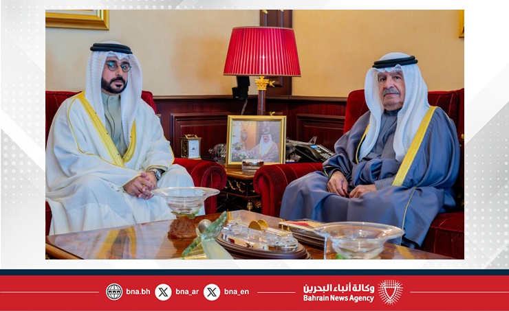 Shaikh Ali bin Khalifa receives Bahrain’s Consul General in Dubai