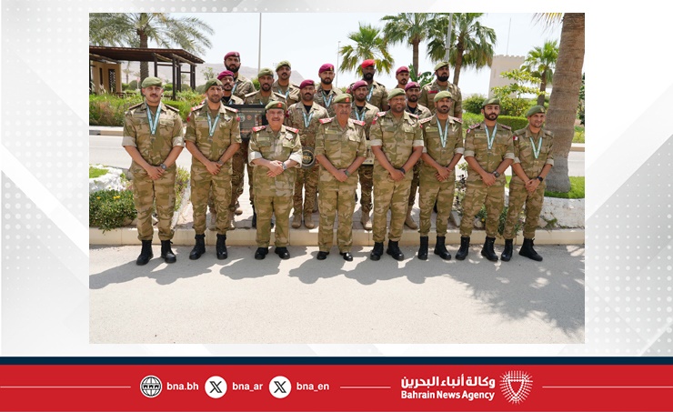 National Guard Commander receives National Guard team