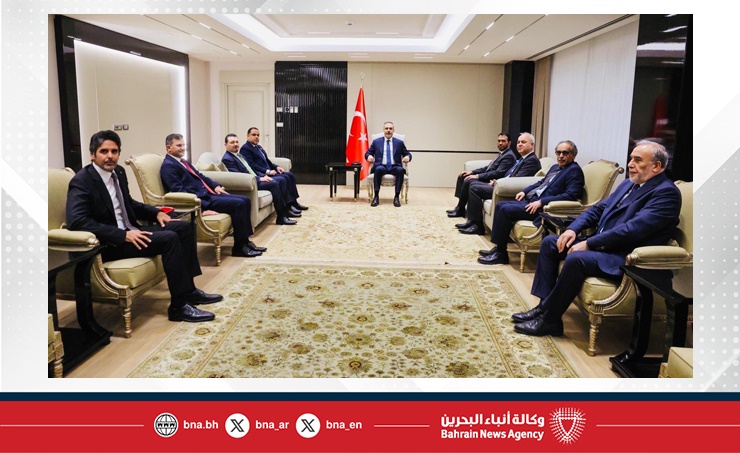 اجتماع سفراء دول مجلس التعاون والمملكة الأردنية الهاشمية مع وزير الخارجية في الجمهورية التركية