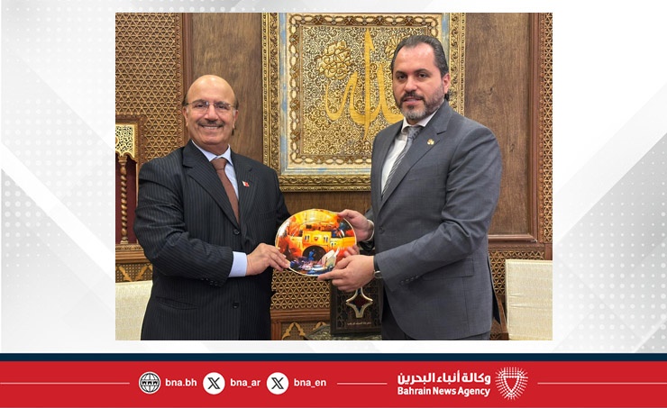 وزير السياحة بالجمهورية العربية السورية يستقبل سفير مملكة البحرين في دمشق