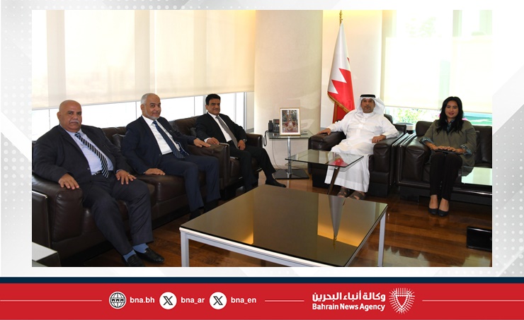 وزير النفط والبيئة يستقبل وزير النفط والمعادن بالجمهورية اليمنية