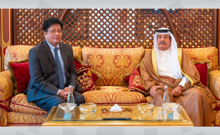 Advisor to HRH Crown Prince and Prime Minister receives Thai Ambassador