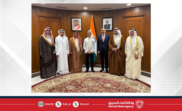 Bahrain Ambassador to New Delhi chairs GCC Ambassadors meeting with Indian Foreign Minister