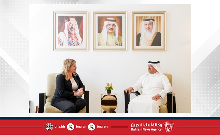 رئيس هيئة البحرين للثقافة والآثار يستقبل وكيل وزارة الخارجية والتعاون الدولي بالجمهورية الإيطالية