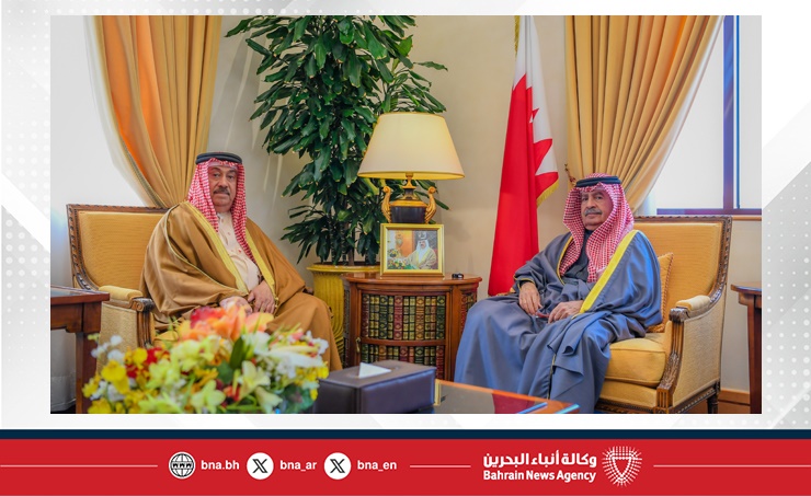 HH Shaikh Ali bin Khalifa receives Ambassador to India