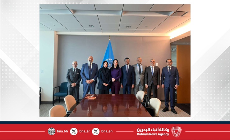 المندوبون الدائمون لدول مجلس التعاون في نيويورك يجتمعون مع رئيسة الجمعية العامة للأمم المتحدة