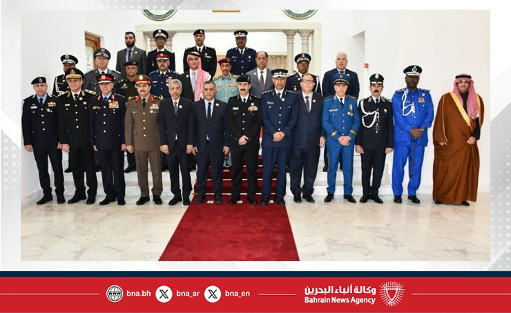 نائب رئيس الأمن العام يترأس وفد مملكة البحرين في مؤتمر قادة الشرطة والأمن العرب