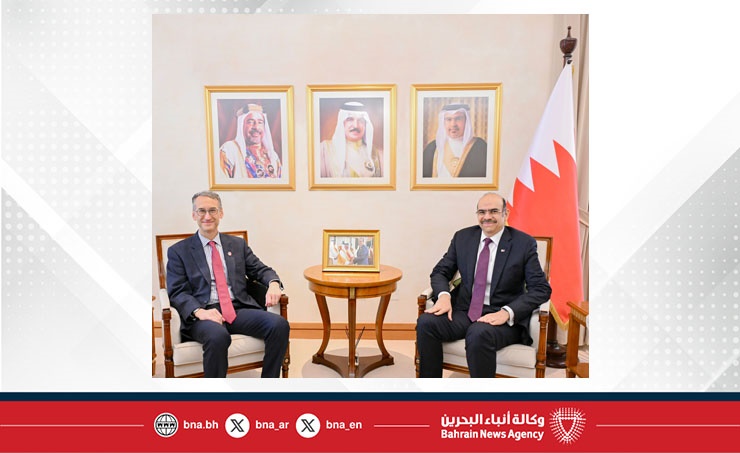 Legal Affairs Minister meets US Ambassador to Bahrain