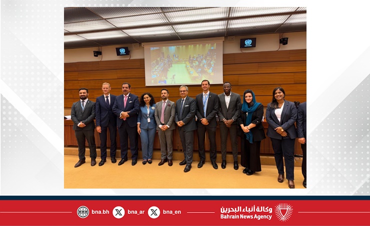 المندوب الدائم لمملكة البحرين لدى مكتب الأمم المتحدة في جنيف يشارك في افتتاح القمة العالمية للشباب من أجل التغيير