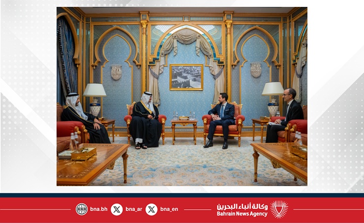 سمو الشيخ عيسى بن سلمان بن حمد آل خليفة: أهمية مواصلة تعزيز العلاقات الأخوية الراسخة التي تجمع مملكة البحرين والمملكة الأردنية الهاشمية بما يلبي الطموحات والتطلعات المشتركة
