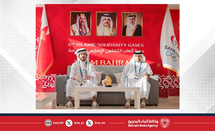 أشاد بأداء منتخب الكرة الطائرة..خالد بن حمد يزور القرية الرياضية لدورة ألعاب التضامن الإسلامي ويلتقي المنتخبات والبعثة الإدارية