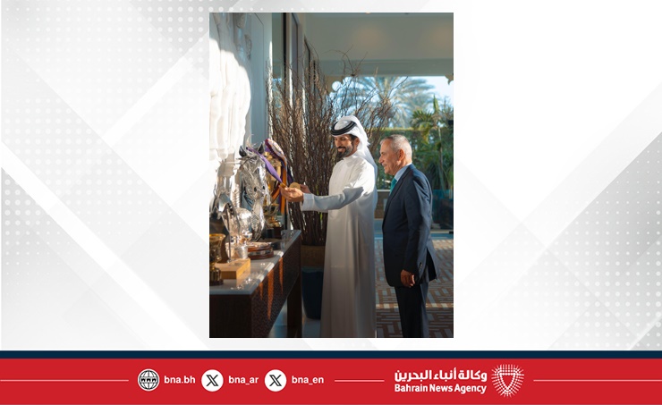 الاتحاد الدولي للفروسية يمنح سمو الشيخ ناصر بن حمد آل خليفة شارة الشرف الذهبية اعترافا بريادته الدولية الاتحاد الدولي للفروسية يمنح سمو الشيخ ناصر بن حمد آل خليفة شارة الشرف الذهبية اعترافا بريادته الدولية