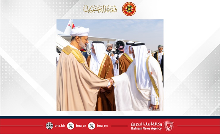 جلالة سلطان عمان يصل إلى مملكة البحرين للمشاركة في أعمال الدورة السادسة والأربعين للمجلس الأعلى لمجلس التعاون لدول الخليج العربية