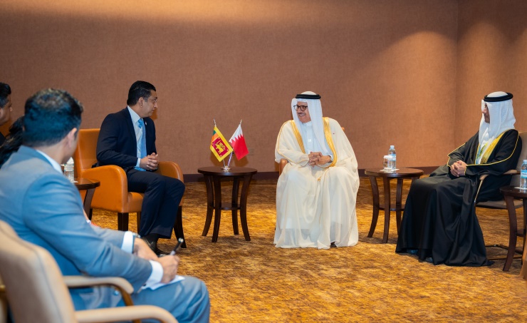 Foreign Minister meets Sri Lankan counterpart