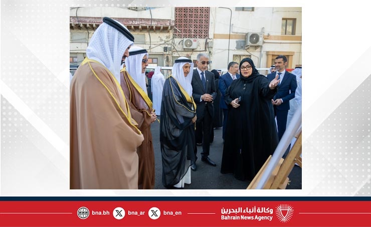 Deputy Prime Minister inspects progress of Muharraq City Development Project