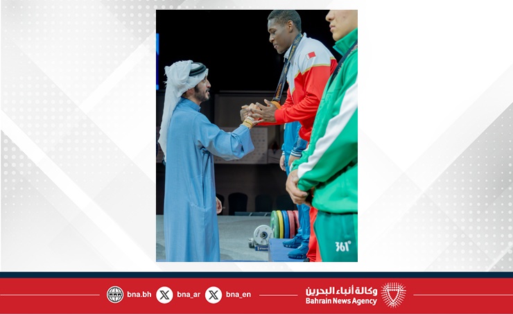 خالد بن حمد يشيد بإنجازات أبطال البحرين في دورة الألعاب الآسيوية للشباب خالد بن حمد يشيد بإنجازات أبطال البحرين في دورة الألعاب الآسيوية للشباب