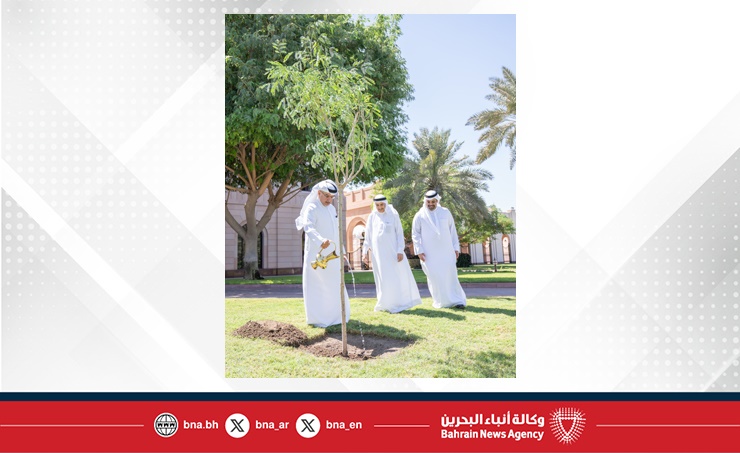 سمو ولي العهد رئيس مجلس الوزراء يتفضل بإطلاق أسبوع الشجرة لهذا العام ويوجه بإقامة مسابقة الابتكار في حلول الري التي تهدف إلى تشجيع الأفكار والحلول الإبداعية التي تسهم في الاستفادة من الفائض من المياه المعالجة